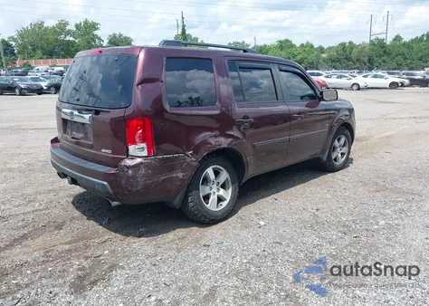 2010 Honda Pilot Ex-L from USA, damaged, VIN 5FNYF4H61AB027437